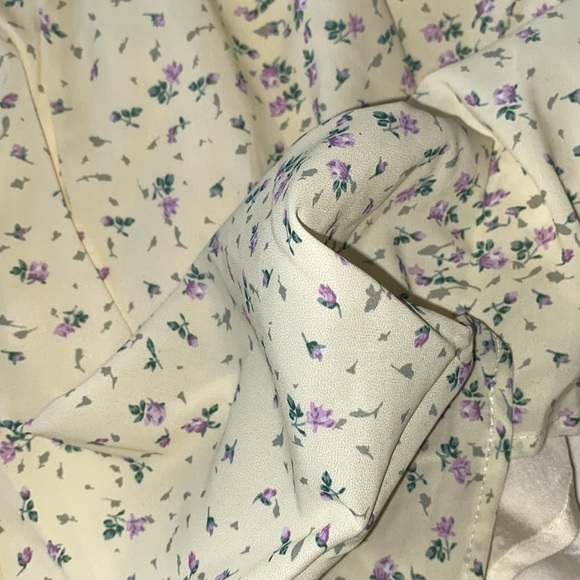 Princess Polly Ruched Waist Off the Shoulder Floral Mini Dress Romper NWT - Picture 14 of 17